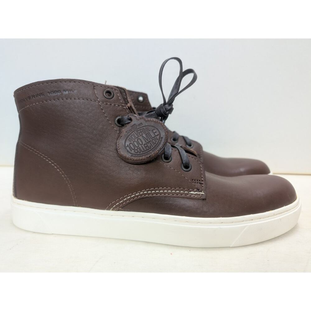 Wolverine 1000 Mile Sneaker Boot Brown W40547 Leather Vibram size 11 D